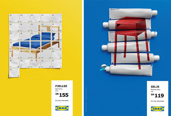 ابتکاری جالب برای فروش مبلمان توسط IKEA      